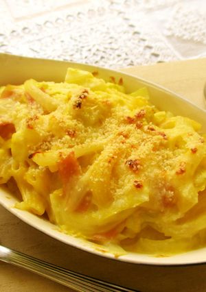 給食☆春キャベツのグラタン(お手軽編)-レシピのメイン写真
