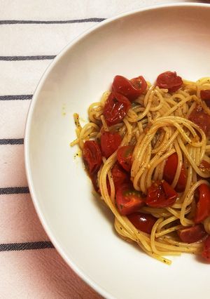 チェリートマトパスタ-レシピのメイン写真