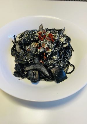 イカスミパスタ-レシピのメイン写真