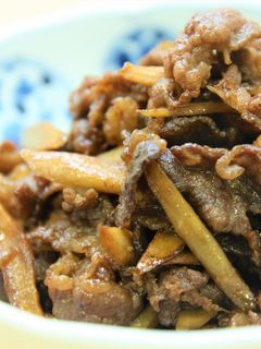 牛肉とごぼうのしぐれ煮(煮物つゆ黄金比)-レシピのメイン写真