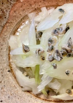 食べるしじみとセロリのサラダ-レシピのメイン写真