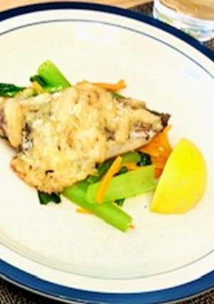 簡単給食 鯵のオーブン焼き-レシピのメイン写真