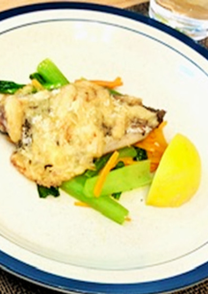簡単給食 鯵のオーブン焼き-レシピのメイン写真