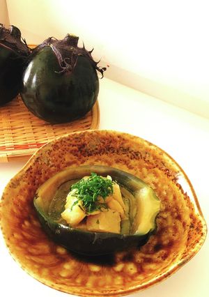 【野菜ソムリエ】賀茂なす揚げ浸し-レシピのメイン写真
