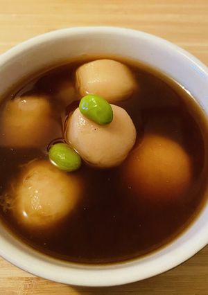 里芋と枝豆の煮物-レシピのメイン写真