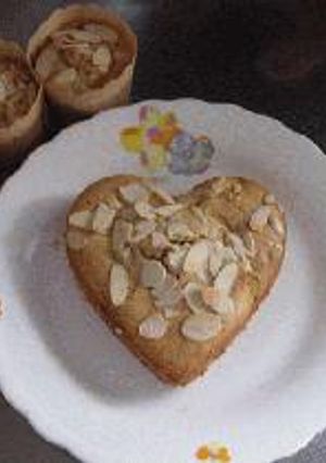 チョコアーモンド生クリームケーキ-レシピのメイン写真