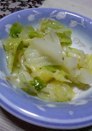 キャベツの中華風おひたし-レシピのメイン写真