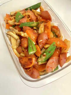キムチと野菜の塩麹炒め-レシピのメイン写真