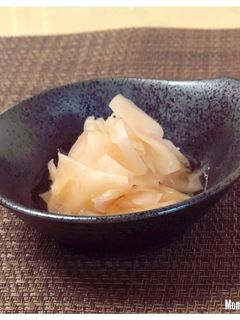 初夏 新生姜の甘酢漬け-レシピのメイン写真