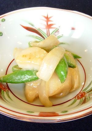 春野菜とホタテの胡麻みそ炒め-レシピのメイン写真