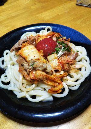 キムチうどん-レシピのメイン写真
