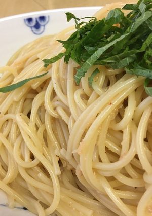私の『YながFみさんの明太子スパゲティ』-レシピのメイン写真
