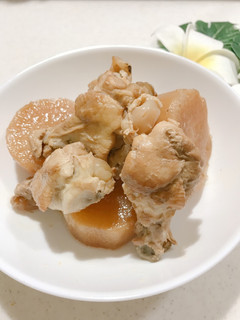 【簡単】手羽元と大根の味ポン酢煮-レシピのメイン写真