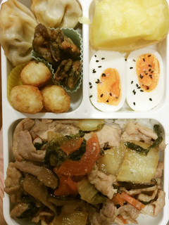 ★すきやき風★野菜×肉で丼弁当-レシピのメイン写真