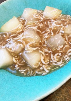 冬瓜のしらす餡煮♪-レシピのメイン写真
