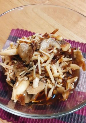 手軽♪菊いも&色々きのこの和風だしマリネ-レシピのメイン写真