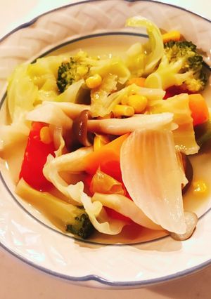 バレエご飯生姜ミルクスープ-レシピのメイン写真