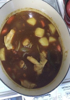 手羽先カレー-レシピのメイン写真