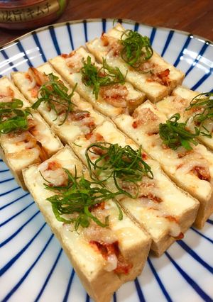 トースターで簡単♪キムチ厚揚げサンド-レシピのメイン写真