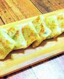 カリッもちっワンタン皮の簡単包まない餃子
