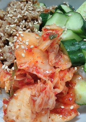 韓国風☆凄旨キムチ丼♪-レシピのメイン写真