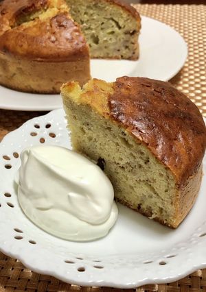HMで美味!キャラメルバナナケーキ-レシピのメイン写真