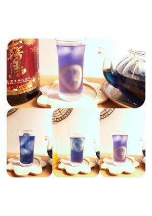 焼酎のバタフライピー割り(20禁（笑）)-レシピのメイン写真