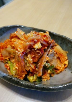 本技おいしいキムチを使った豚肉キムチ-レシピのメイン写真