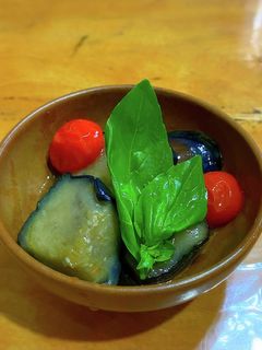 ナスとミニトマトの洋風煮浸し-レシピのメイン写真