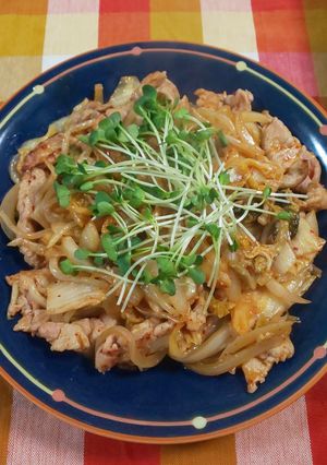 塩麹きかしたコク旨豚キムチ-レシピのメイン写真