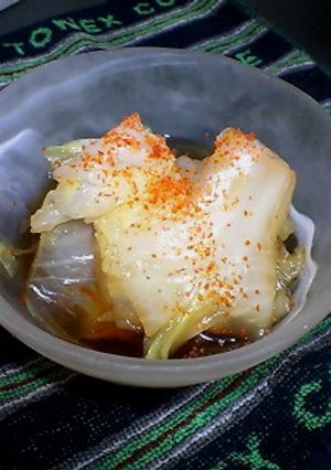甘酢しょう油で白菜の簡単浅漬け☆-レシピのメイン写真