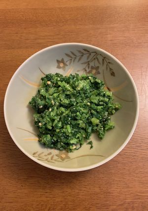 大根葉の味噌炒め-レシピのメイン写真