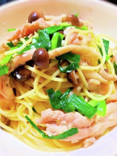 せせりとしめじの柚子胡椒パスタ-レシピのメイン写真