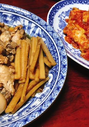 手羽元のピリ辛トマト煮-レシピのメイン写真