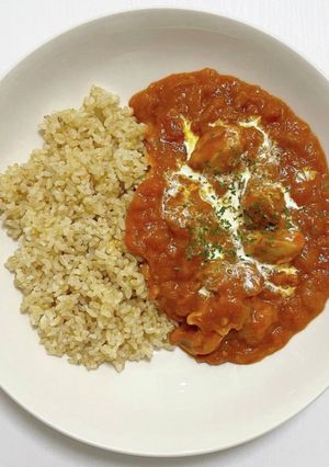 一人暮らしのバターチキンカレー-レシピのメイン写真