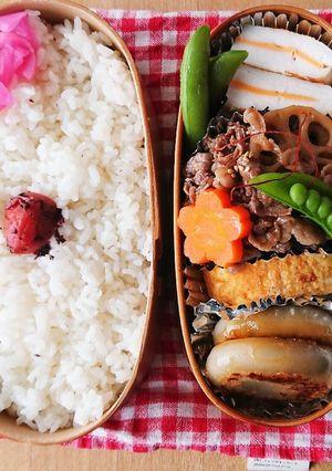 お弁当★牛肉とレンコン香味炒め★作り置き-レシピのメイン写真