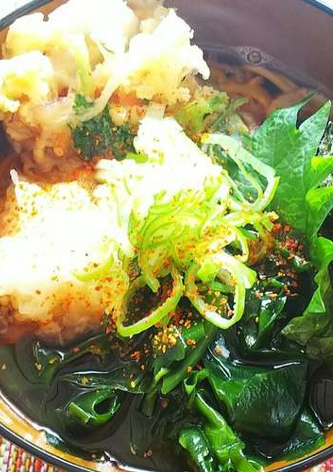 かき揚げ蕎麦-レシピのメイン写真