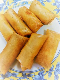 本技おいしいキムチdeキムチーズ春巻き♪-レシピのメイン写真