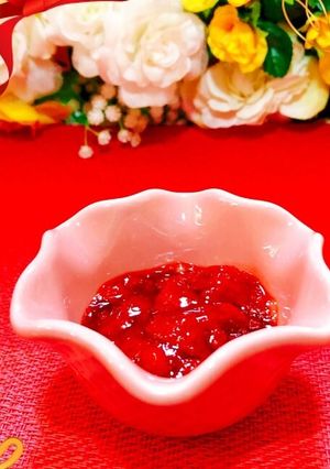 冷凍苺でトロッと手作り苺ジャム-レシピのメイン写真