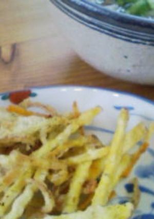 おうどんのトッピングに！カリカリかき揚げ-レシピのメイン写真