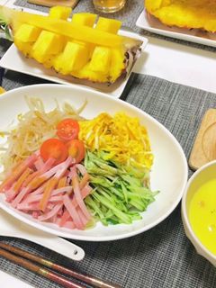 さっぱり冷やし中華ご飯-レシピのメイン写真