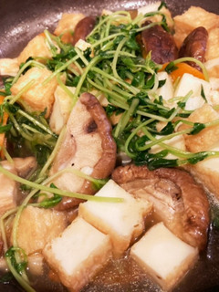 豆苗と厚揚げの中華あん-レシピのメイン写真