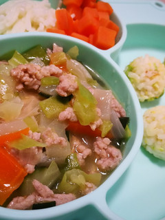 手づかみ食べに!好きな野菜で中華煮!-レシピのメイン写真