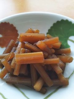 我が家のきゃらぶき-レシピのメイン写真