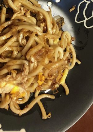【これしか勝たん】【簡単】バターうどん-レシピのメイン写真
