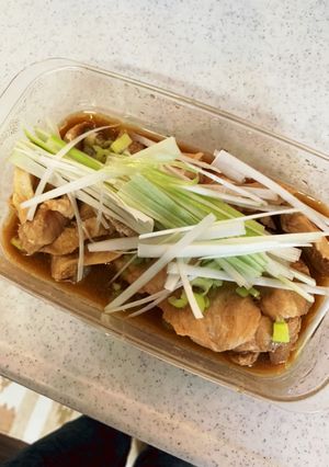 電子レンジで5分!鶏胸肉のポン酢和え-レシピのメイン写真