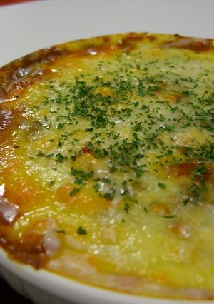 カレーの残りで簡単ポテトグラタン-レシピのメイン写真