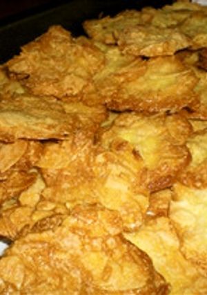 アーモンドとココナッツの薄焼きクッキー-レシピのメイン写真