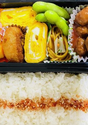 男子中学生弁当　No.11-レシピのメイン写真