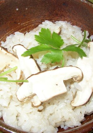 我が家の松茸ごはん-レシピのメイン写真